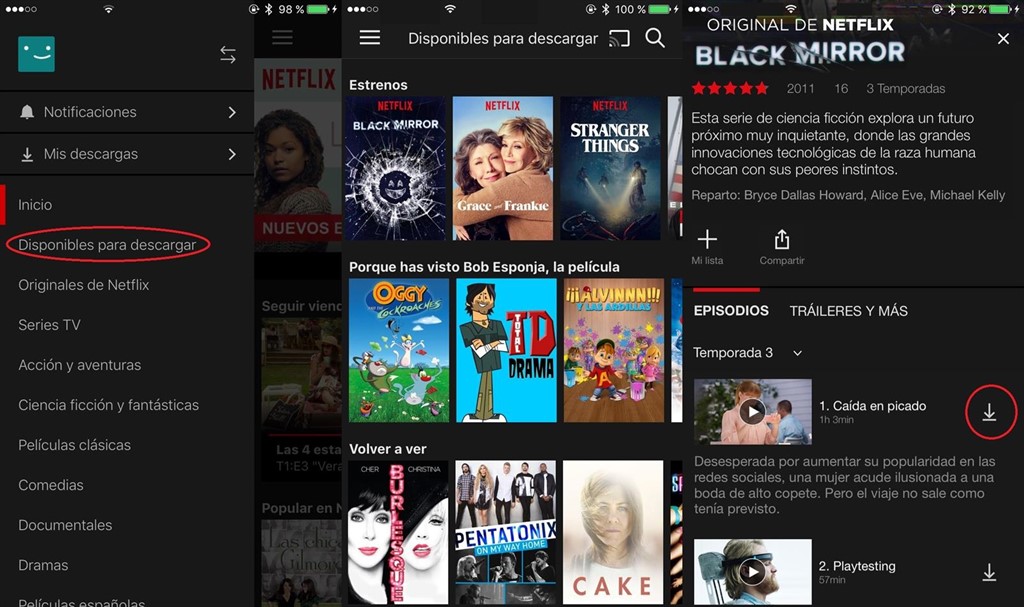 Cómo descargar, ver y eliminar series y películas en la Cómo descargar, ver y eliminar series y películas en la