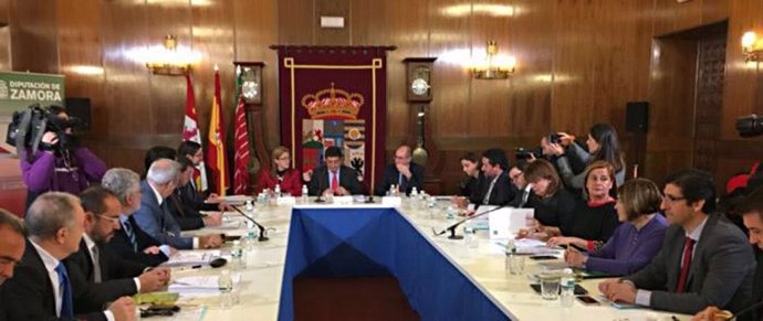 Reunión de la comisión de diputaciones de la FEMP en Zamora