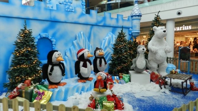 Estampa navideña infantil