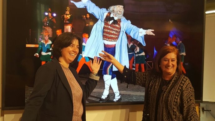 Presentación de los actos de recibimiento del Olentzero