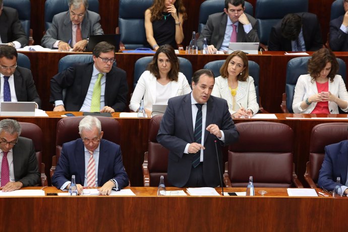 Jaime Gonzalez Taboada en la Asamblea de Madrid