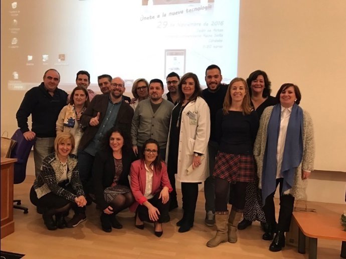 Sanitarios participantes en las jornadas