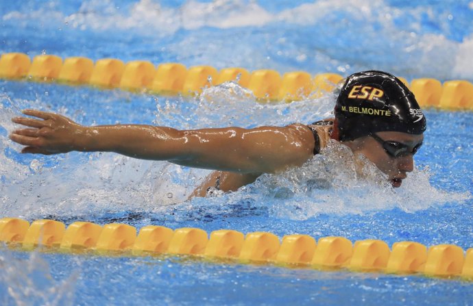 Mireia Belmonte en los Juegos Olímpicos de Río  de Janeiro