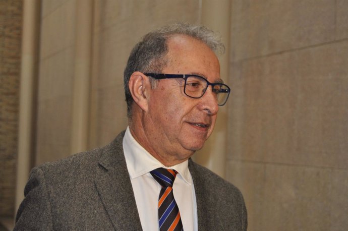 El consejero de Hacienda del Gobierno de Aragón, Fernando Gimeno