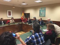 Unidos Podemos, PSOE y Ciudadanos se unen en el Congreso contra la mina de uranio