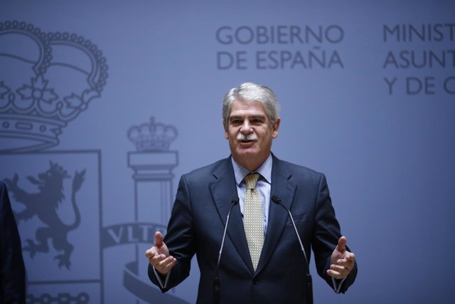 El ministro de Exteriores, Alfonso Dastis