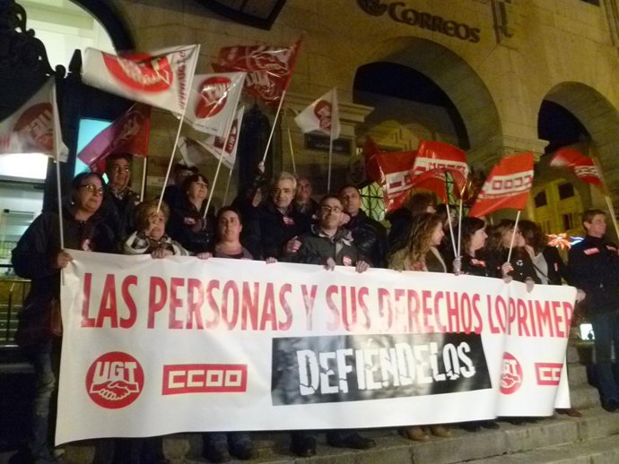 Foto de la concentración