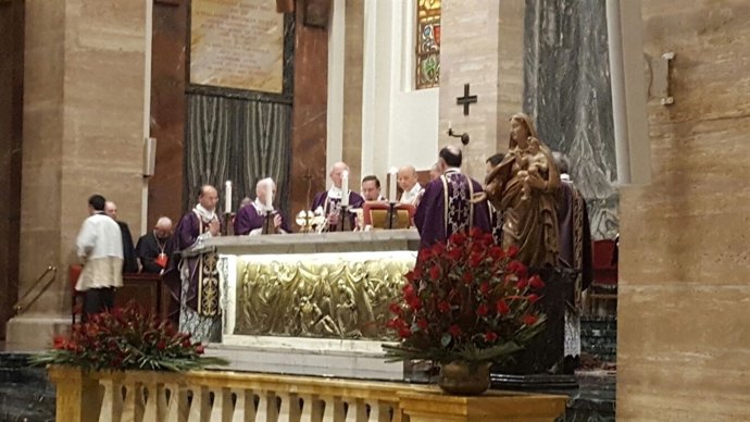 Ceremonia por el Prelado del Opus Dei, Javier Echevarría