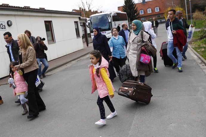 Refugiados sirios en Alemania