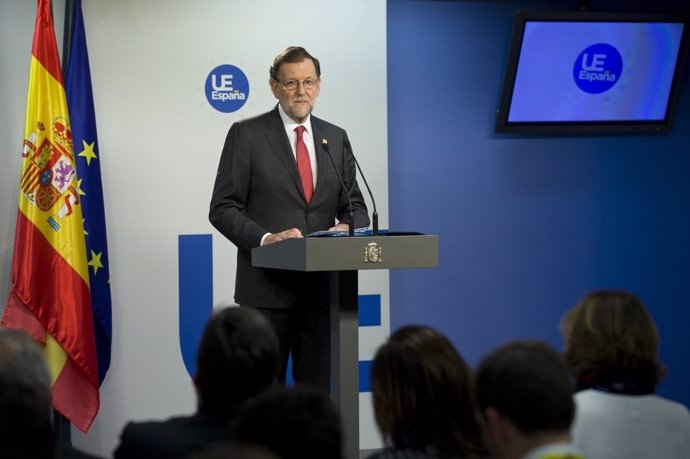 Mariano Rajoy en la cumbre europea