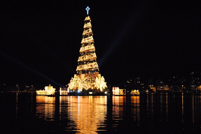 árbol De Navidad De La Laguna
