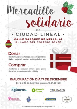 Mercadillo solidario