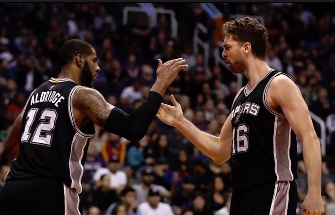 Pau Gasol Aldridge San Antonio Spurs