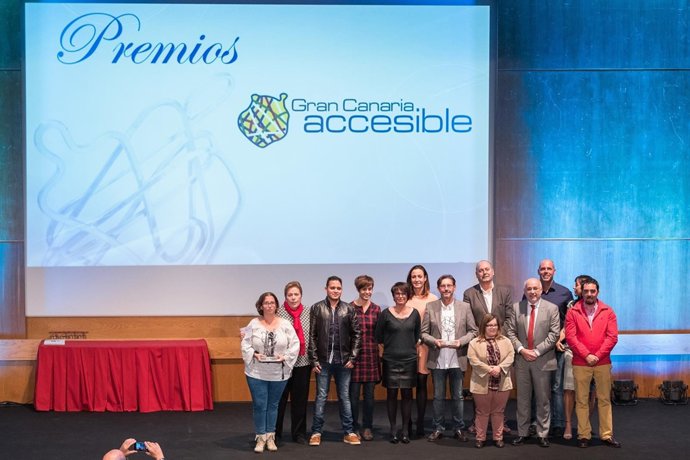 Entrega de los premios Gran Canaria Accesible 2016 