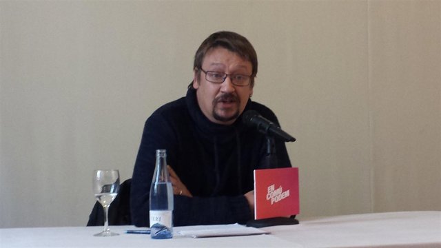 El líder de EnComúPodem, Xavier Domènech.