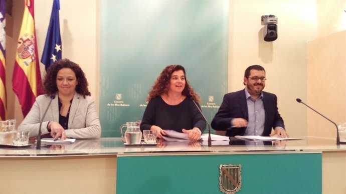 Cladera, Costa y Vidal en Consell de Govern