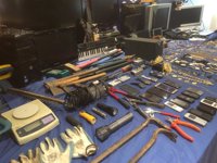 Diez detenidos por 12 robos en naves industriales y otros 41 en domicilios valencianos