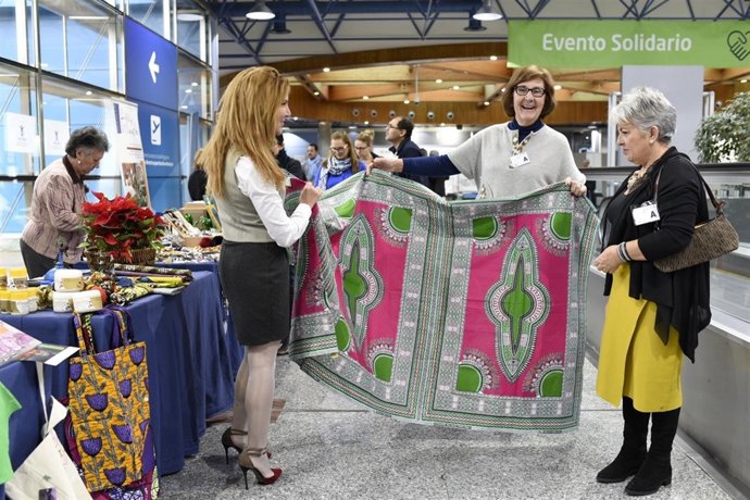 Mercadillo Solidario, Aeropuerto Adolfo Suárez 