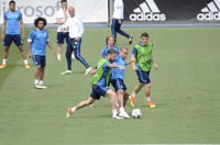 Ramos se entrena con "buenas sensaciones" a dos días de la final del Mundialito