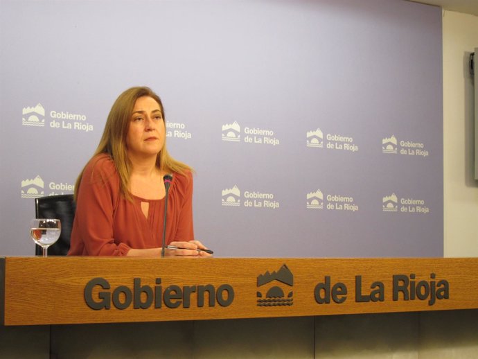 La portavoz del Gobierno riojano, Begoña Martínez, comparece sobre el Consejo