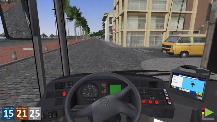 Captura del juego de simulación