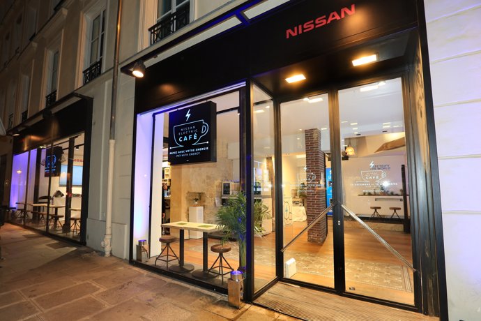 Nissan electric Café
