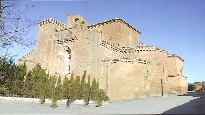 El Real Monasterio de Santa María de Sijena en Villanueva de Sijena (Huesca)