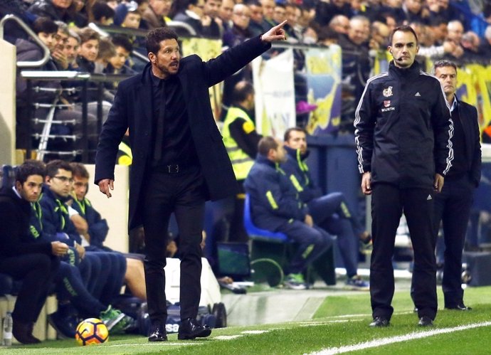 Pablo Simeone Villarreal contra Atlético de Madrid 