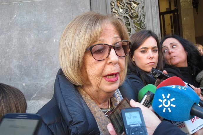 La consejera de Educación de la Junta, Adelaida de la Calle