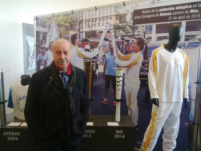 Vicente del Bosque Museo del Deporte Sevilla