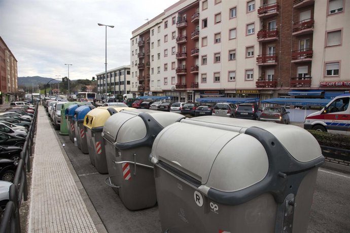 Contenedores en el casco urbano 