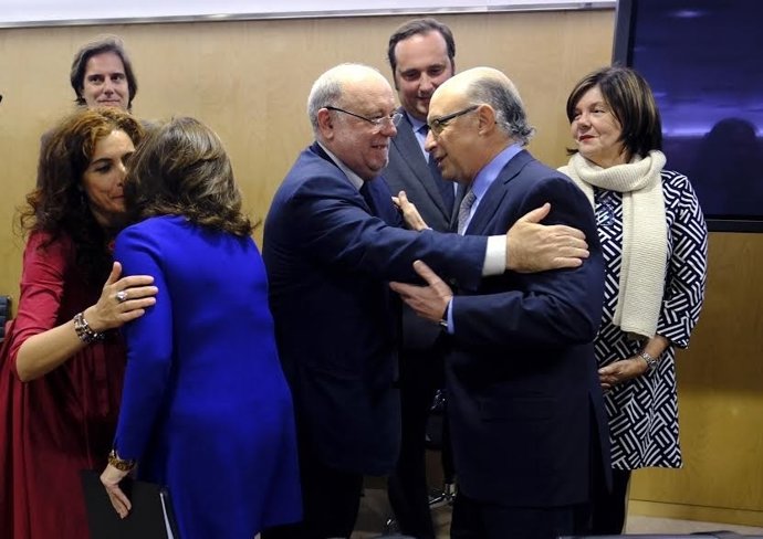 Sota con Montoro. Economía. Déficit. Hacienda. CPFF. 