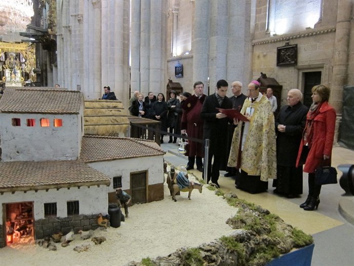 Inauguración Belén de la Catedral de Santiago