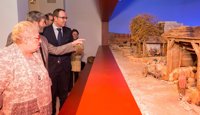 La Diputación de Valladolid expone su Belén Bíblico Monumental y promociona los 'vivientes' y actividades en pueblos
