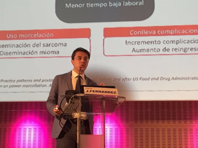 El presidente del Colegio de Médicos de Granada, Jorge Fernández Parra