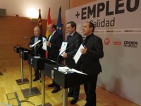 La Estrategia por el Empleo de Calidad prevé llegar a los 620.000 murcianos ocupados en 2020