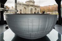 La Estrella de la Muerte de la Puerta de Alcalá prorroga su impresión hasta el viernes