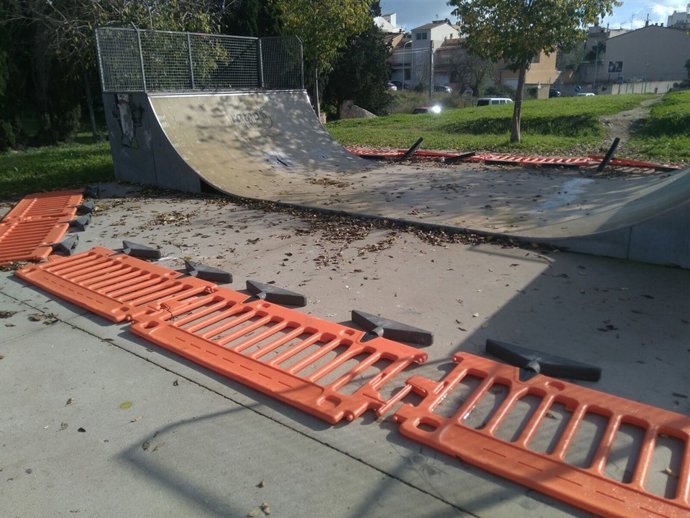 Estado actual del skatepark