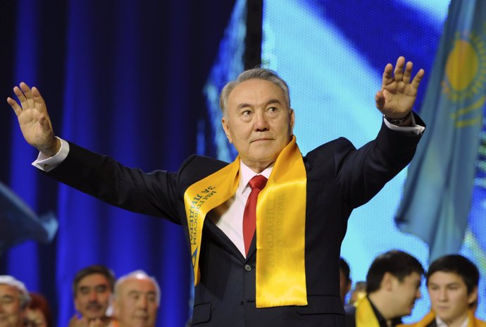 El presidente de Kazajistán, Nursultán Nazarbayev