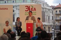 EA acusa a PNV de aceptar solo aportaciones de EH Bildu cuando "necesita votos para aprobar presupuestos"