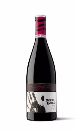 Botella de vino de Paco García