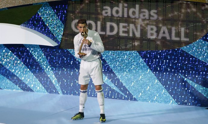 Cristiano Ronaldo Real Madrid Balón Oro Mundial Clubes