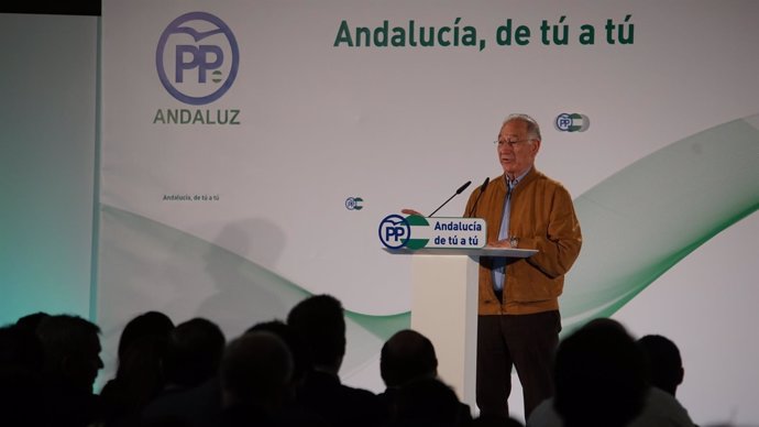 El presidente del PP de Almería, Gabriel Amat