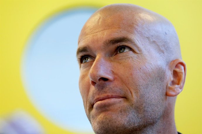 Zinedine Zidane, entrenador del Real Madrid