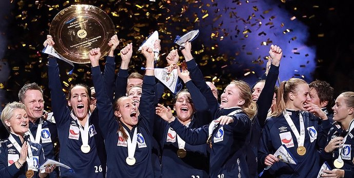 Noruega mantiene su reinado europeo en el balonmano femenino