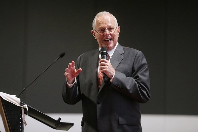 El presidente de Perú, Pedro Pablo Kuczynski