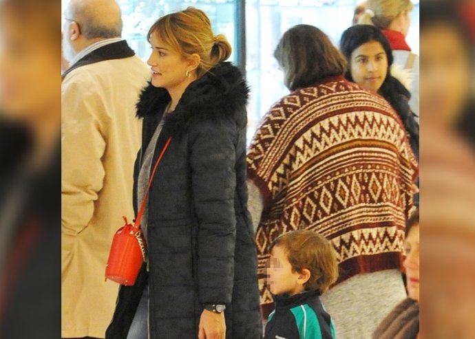 Alba Carrillo y su hijo Lucas/ Roberto Nieto