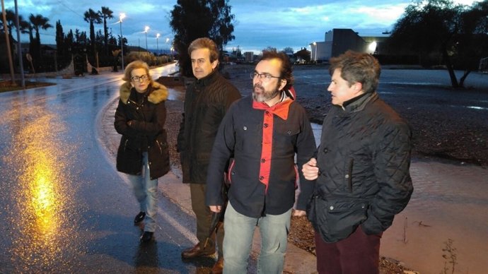 Jódar y Rivera, temporal de lluvias, riadas