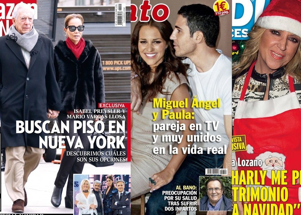 Portadas de las revistas