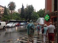 AMPL.-Aemet: "Mallorca registra en un día más del doble de lluvias que lo que cae habitualmente en diciembre"
